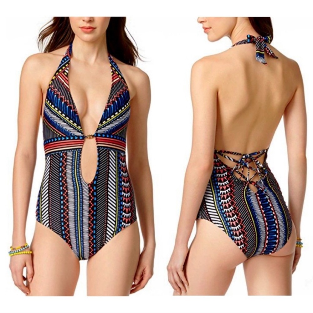 Bar III Monokini — multicolor
